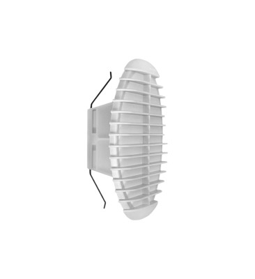 PAIR OF CIRCULAR PLASTIC GRILLES