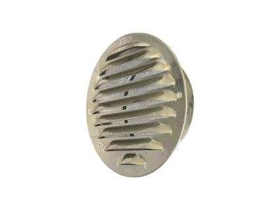 ROUND STAINLESS STEEL GRILLES FOR DIRECT INSTALLATION ON DUCT