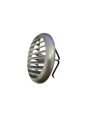 ROUND UNIVERSAL PLASTIC GRILLES WITH FRAME