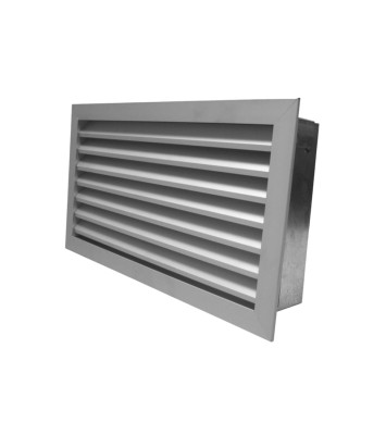 GRIGLIE PORTAFILTRO AD ALETTE FISSE INCLINATE 45° PASSO 25 mm