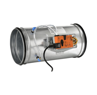 VARIABLE AIR FLOW REGULATOR FOR CIRCULAR DUCT