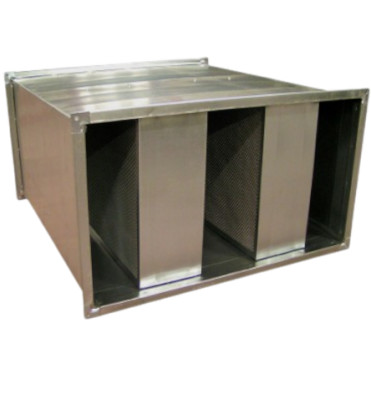 SOUND ATTENUATORS SPLITTERS 200 mm