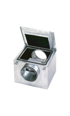 VENTILATORE IN LINEA PER CANALE CIRCOLARE CASSONATO